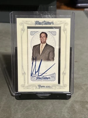 2013 Topps Allen & Ginter Mark Cuban Framed Mini Auto Shark Tank Mavericks NM+ - Image 1 of 3