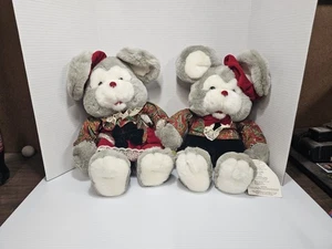 Commonwealth Twinkles & Star Weihnachtsmaus 20 Zoll Plüsch Vintage 1992 2er Set - Bild 1 von 19