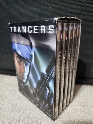 Trancers 5 Film DVD Boxset 1-5 W/Slipcover 2005 Full Moon VG+ RARE OOP - Imagem 1 de 4