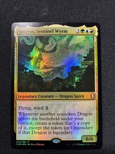 MTG - Miirym, Sentinel Wyrm Commander Legends: Battle for Baldur's Gate FOIL - Picture 1 of 1