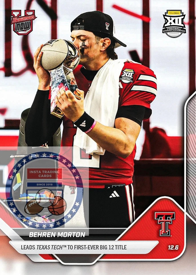 *PREVENTA* Behren Morton - 2025-26 Bowman U NOW® Fútbol - Tarjeta 56 Foto 1 de 1
