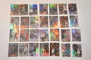 Lotto 28x 1997-98 Flair Showcase NBA con stelle SP Parallels set parziale Penny Zo - Foto 1 di 5