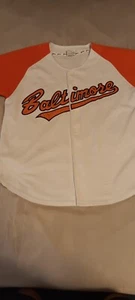 BALTIMORE ORIOLES LUCKY SAM INC YUTU JERSEY SIZE XL - Picture 1 of 1