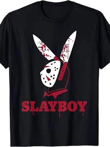 Camiseta Horror Halloween Horror SlayBoy Máscara Hockey Camiseta - Imagen 1 de 7