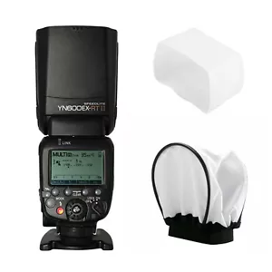 YONGNUO YN600EX-RT II Wireless Speedlite Flash for Canon Camera with 2 Diffusers - Picture 1 of 12
