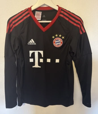 Adidas FC Bayern München FCB Torwart Trikot Adizero 2017 2018 Gr.164 Langarm - Bild 1 von 4