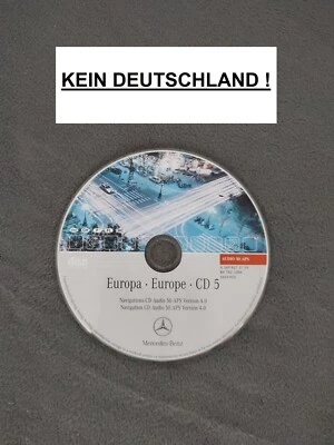 Mercedes Navigation CD AUDIO 50 APS NTG2 FRANCE SUISSE SCHWEIZ 2004 Version 4.0 - Bild 1 von 2