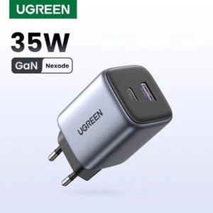 UGREEN GaN 35W Nexode Chargeur USB USB C PD3.0 QC3.0 Chargeur Rapide pour iPhone iPad - Photo 1 sur 15