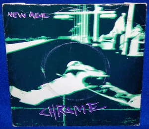 CHROME "New Age/Informations" 7" 45rpm  RARE UK issue 1980 beg36 NM - Picture 1 of 4