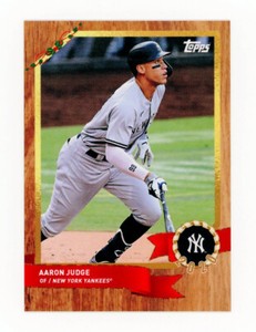 2020 MLB Topps Advent Calendar Christmas #13 Aaron Judge New York Yankees /435