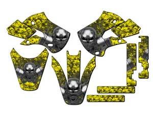 Kit de Gráficos All Years RM 65 FLAMING ENGEARHEAD Amarillo Senge Compatible con Su... - Imagen 1 de 4