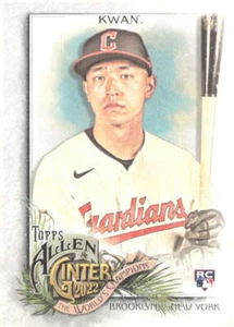 2022 Topps Allen & Ginter Steven Kwan #228 Rookie Card - Picture 1 of 2