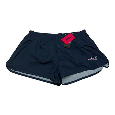 Pantalones cortos para correr para mujer FOCO NFL New England Patriots azul marino liso talla XXL Foto 1 de 4