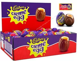 Cadbury Cream Creme Eggs - Ideal For Easter Hunt Gift - Picture 1 of 6