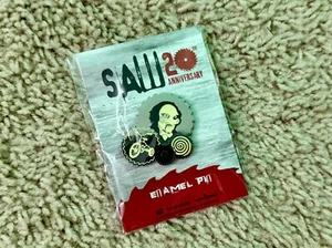SAW 20th Anniversay Film Enamel Pin Midsummer Scream Lionsgate - Picture 1 of 1