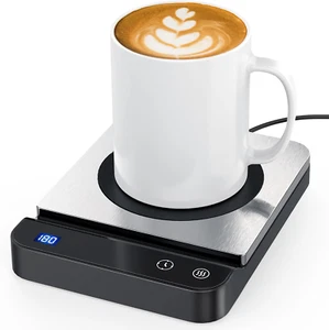 Kaffeebecherwärmer mit Digitalanzeige, 3 Temperaturstufen und Timer - Bild 1 von 8