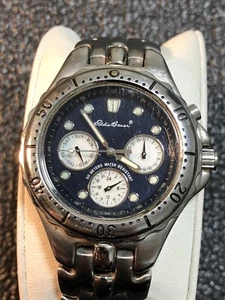 Vintage Eddie Bauer Men’s Watch WR50M Rotating Bezel Backlight New Battery - Picture 1 of 20