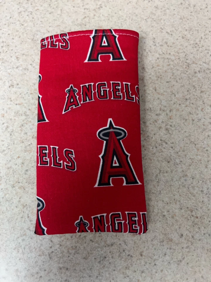 Sunglass / Eyeglass Soft Fabric Case - Los Angeles Angels - MLB - Baseball -NEW - Image 1 of 1