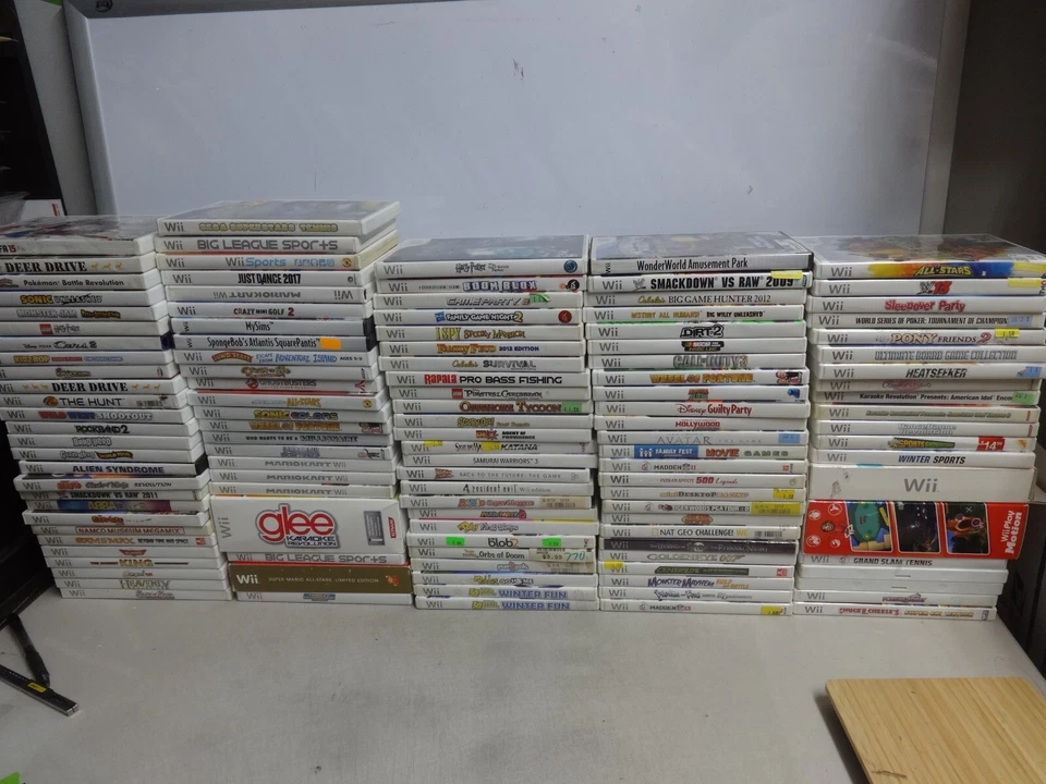 LARGE SELECTION # 2 Original Wii USED & NEW VIDEO GAMES U CHOOSE FROM DROP DOWN - Image 1 of 1