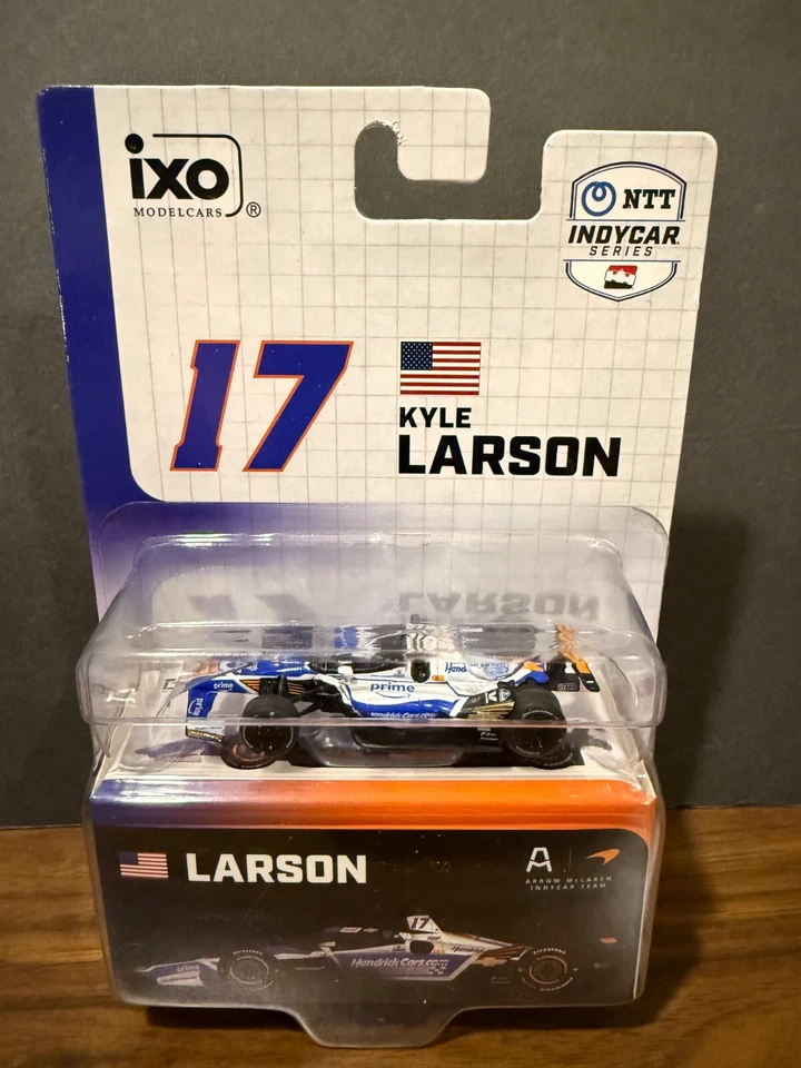 Kyle Larson 2025 #17 HendrickCars.Com  INDY 500 NASCAR/INDY 1/64 - Image 1 of 4