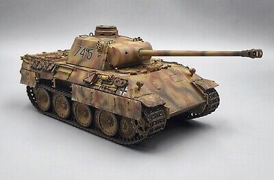 Pro Built 1/35 TAMIYA PANTHER Ausf.D German T...
