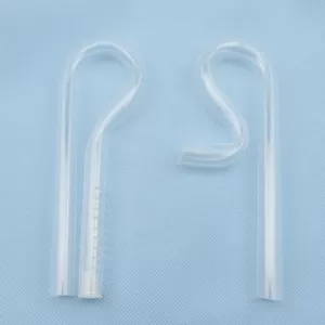 Acryl Lilienrohr 12 mm Ein- und 10 mm Ausfluss für Aquarium Fischtank - Bild 1 von 5