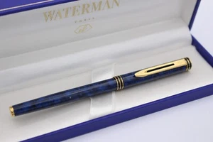 Rodillo de tinta Waterman Vintage Exclusive azul mármol - Imagen 1 de 6