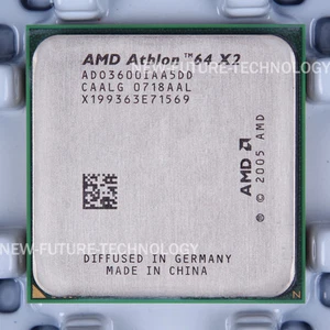 AMD Athlon 64 X2 3600+ (ADO3600IAA5DD) CPU 1000 MHz 1.9 GHz Socket AM2 65W - Picture 1 of 1
