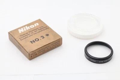 VINTAGE NIKON 52MM CLOSE-UP CAMERA LENS ATTACHMENT NO.2 - Image 1 of 3