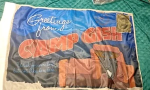 2020 Camp GISH flag signed by Misha Collins GISHWHES - Picture 1 of 3