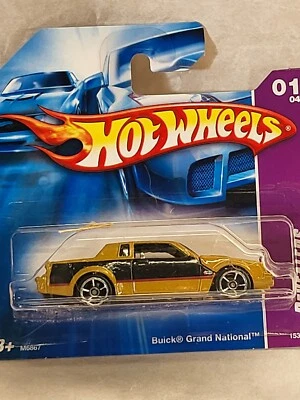 Hot Wheels Diecast 1:66 153/172 REVEALER  2007 BUICK GRAND NATIONAL mint in box. - Immagine 1 di 4