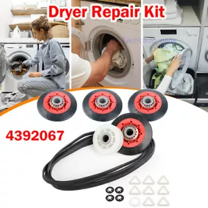 4392067 Trockner Wartungsset für Whirlpool 661570 279640 W10314173 Kenmore Duet - Bild 1 von 11