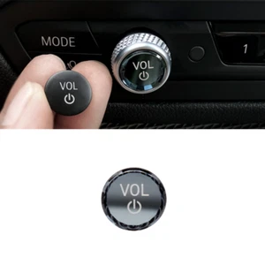 Pieza de perilla de botón de volumen central de coche ABS de cristal brillante para BMW Serie 3 4 G20 G21 - Imagen 1 de 14