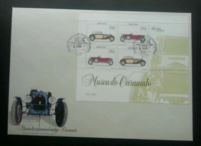 [SJ] Portugal Antique Autocar 1991 Car Transport Vehicle (miniature FDC) - Image 1 of 4