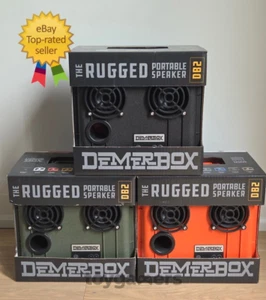 DemerBox DB2 The Rugged Portable Bluetooth Outdoor Speaker | Waterproof | New - Picture 1 of 16