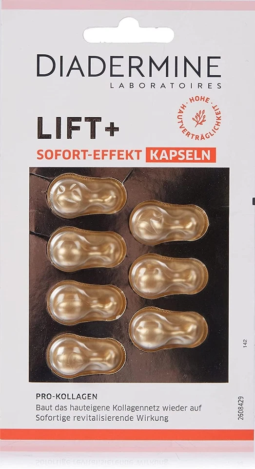 DIADERMINE Lift + Hydra-lifting Anti-Age Collagen 7 Capsules New from Germany - Image 1 of 1