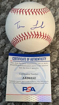 TREVOR LARNACH Signed OML Baseball Autographed Ball MINNESOTA TWINS PSA 🔥⚾🔥 - Image 1 of 2