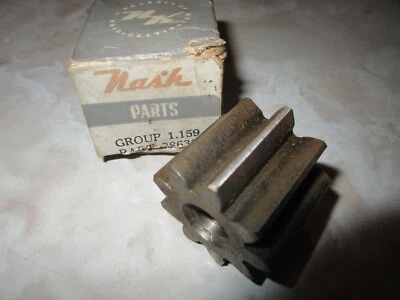 Nuevo de Lote Antiguo Bomba de Aceite Transmisión Gear (En Bomba) 1937 1938 1939 Nash Serie 10 Lafayette #28632 Foto 1 de 4