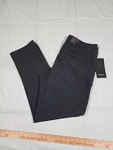 33x32 Lululemon ABC Trouser Classic Fit Warpstreme Color Obsidian Men's Pants - Picture 1 of 18