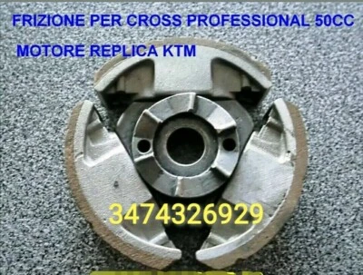 PER MOTORE FRANCO MORINI REPLICA KTM LEM FRIZIONE 3 Masse PER MINICROSS KTM Lem 50 FRANCO Morini Di Ottima Qualità RACING