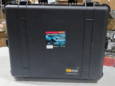 Funda Protectora Pelican 1610 Con Logo Sin Espuma Negra (Nueva/Sin Usar) Foto 1 de 4