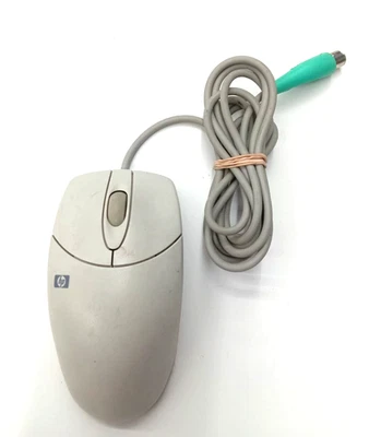 Vintage Hewlett Packard  Model M-S48 HP 2 Button Ball Mouse - Image 1 of 3