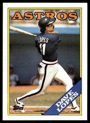 1988 Topps Dave Lopes Houston Astros #226 - Image 1 of 2