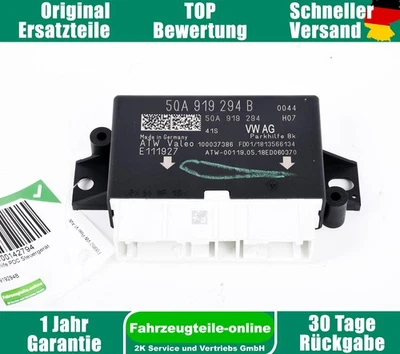 VW Polo VI AW 5Q0919294B Sensore Di Parcheggio PDC - Immagine 1 di 4