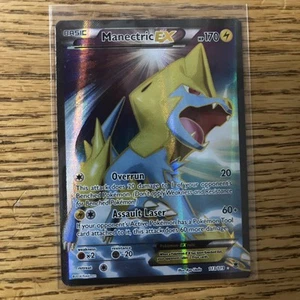 Manectric EX 113/119 Pokémon Phantom Forces XY 2014 arte completo ultra raro - Imagen 1 de 6