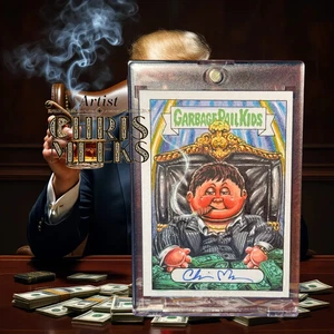 2021 GPK CHRIS MEEKS SKETCH THE GODFATHER MICHAEL CORLEONE AL PACINO RIP C. KIRK - Picture 1 of 2