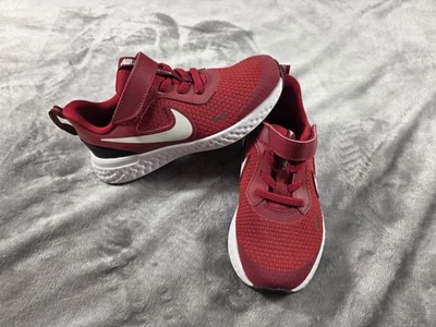 Nike Revolution 5 PSV Niños 11c Rojo Tenis Zapatos Atléticos Nuevos sin Caja Foto 1 de 4