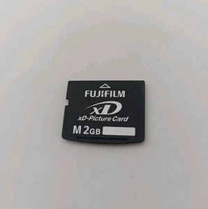 2GB FUJIFILM XD MEMORY CARD TYPE M FOR FUJI FINEPIX/OLYMPUS CAMERAS 2 GB - Picture 1 of 2