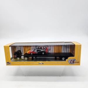 UH M2 MACHINES 1969 DODGE L600 COE & 1969 DODGE CHARGER DAYTONA FLAMES *READ DES - Picture 1 of 10