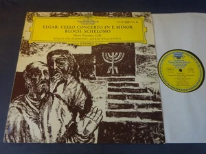 TULIPS ELGAR - CELLO CONCERTO, BLOCH - SCHELOMO LP, Pierre Fournier, DG 139 128 - Picture 1 of 4